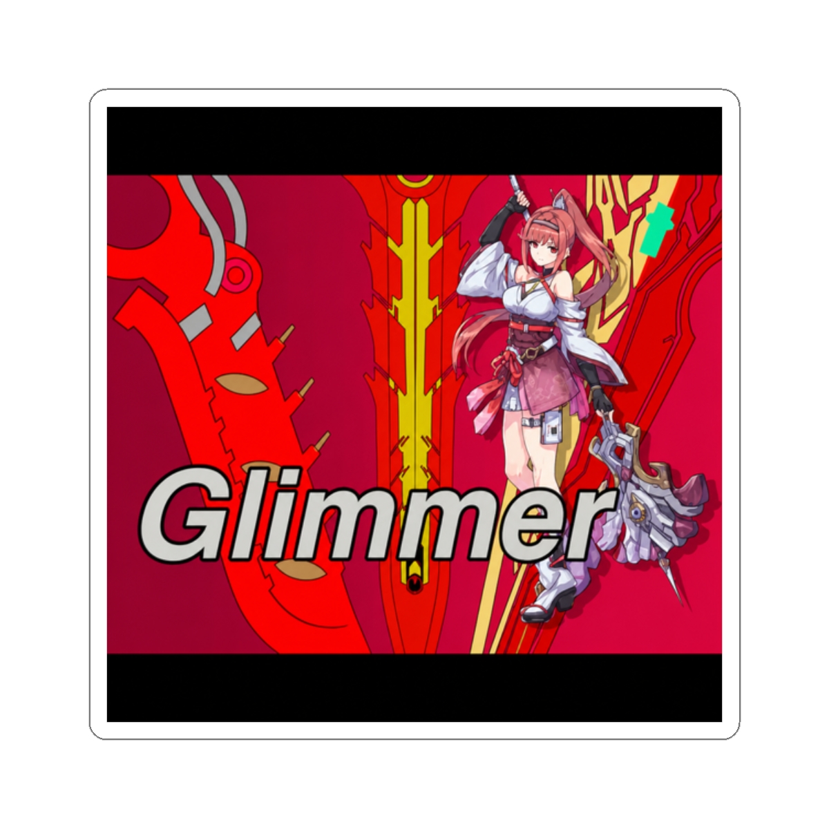 Glimmer (Xenoblade Chronicles 3: Future Redeemed) Sticker - alternate angle 3, merchandise