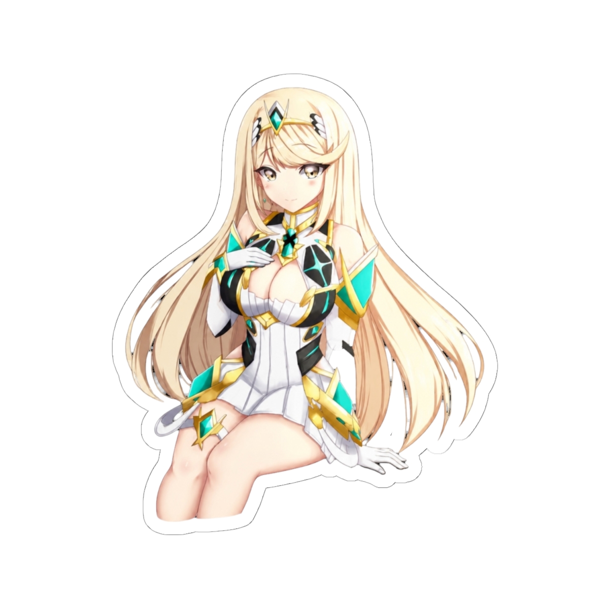 Mythra (Xenoblade Chronicles 2) Sticker - alternate angle 1, merchandise