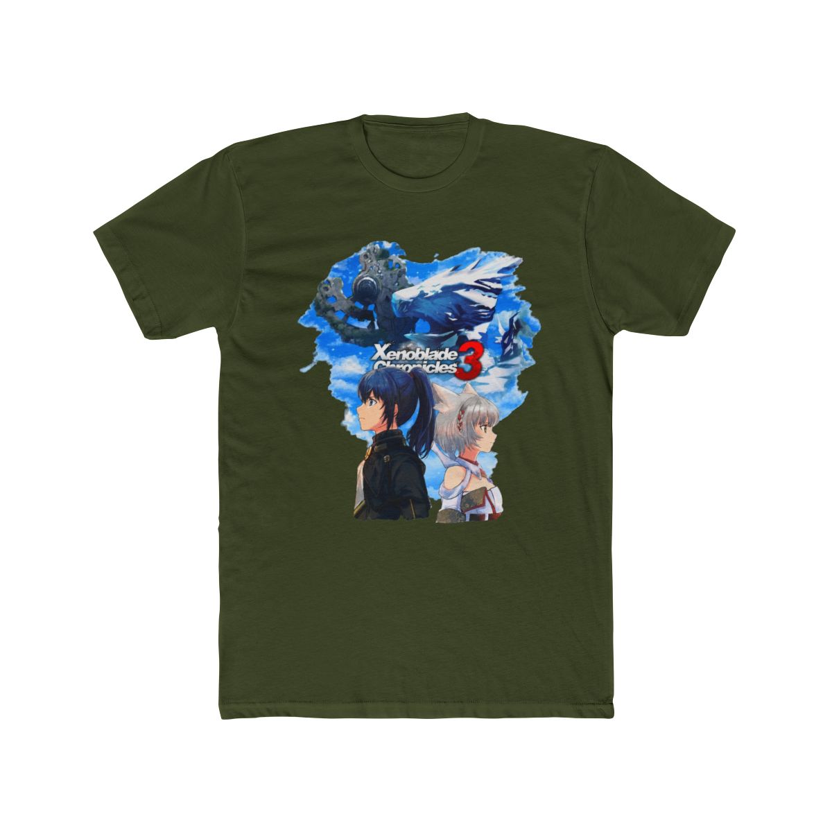 PAJOMLAG Xenoblade Chronicles 3 Merch Tee T Shirt Spring Summer Men/Women Street Clothes Shirt Streetwear Kawaii Tshirt, Hl09082, XX-Large