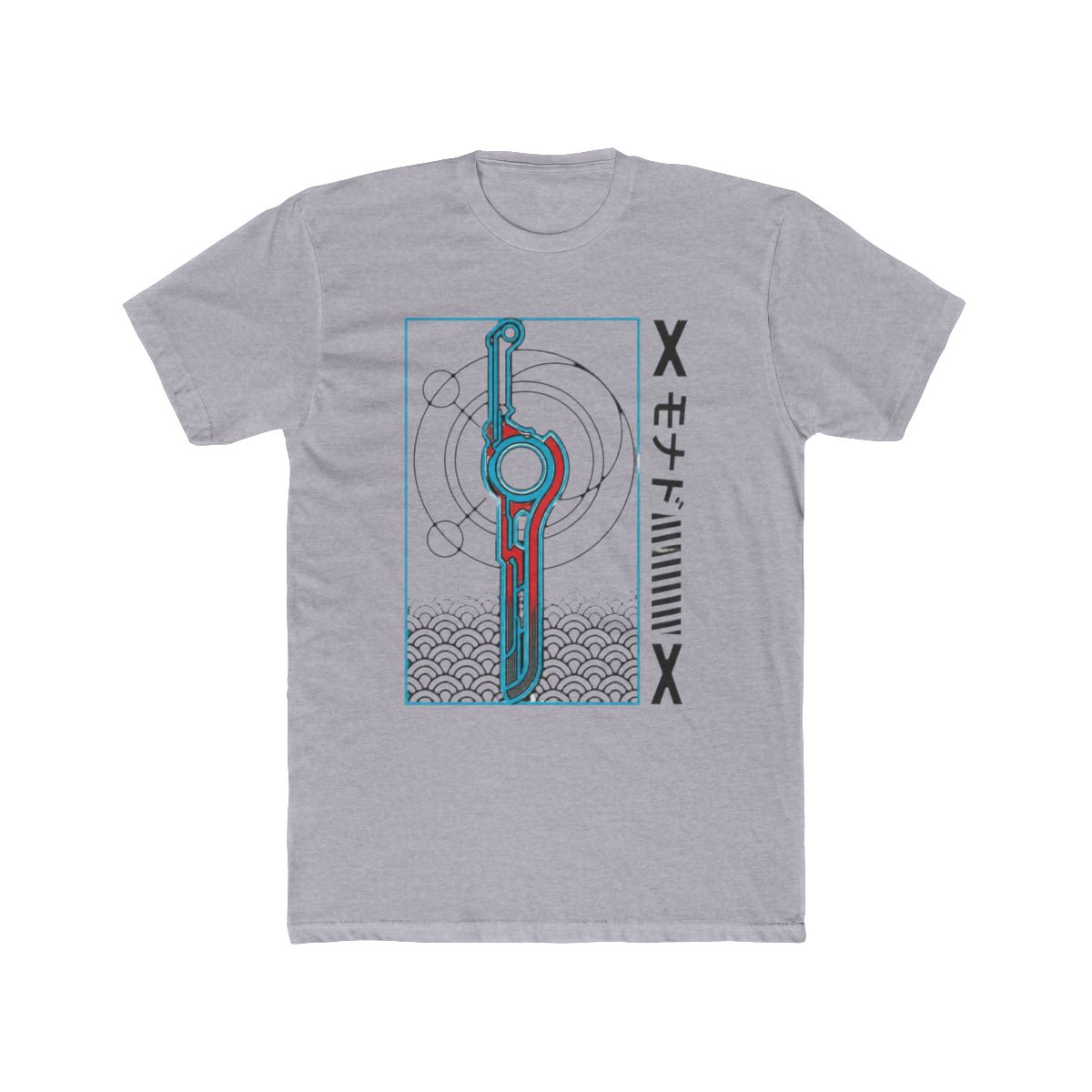 Xenoblade Chronicles Sword T Shirt - alternate angle 3, merchandise