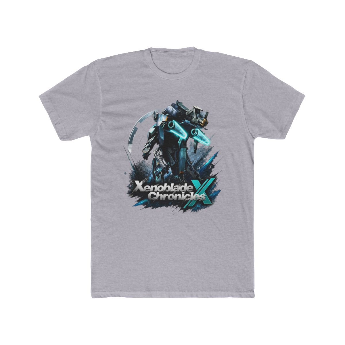 Xenoblade Chronicles Relaxed Fit Mineral Wash T-Shirts - alternate angle 3, merchandise